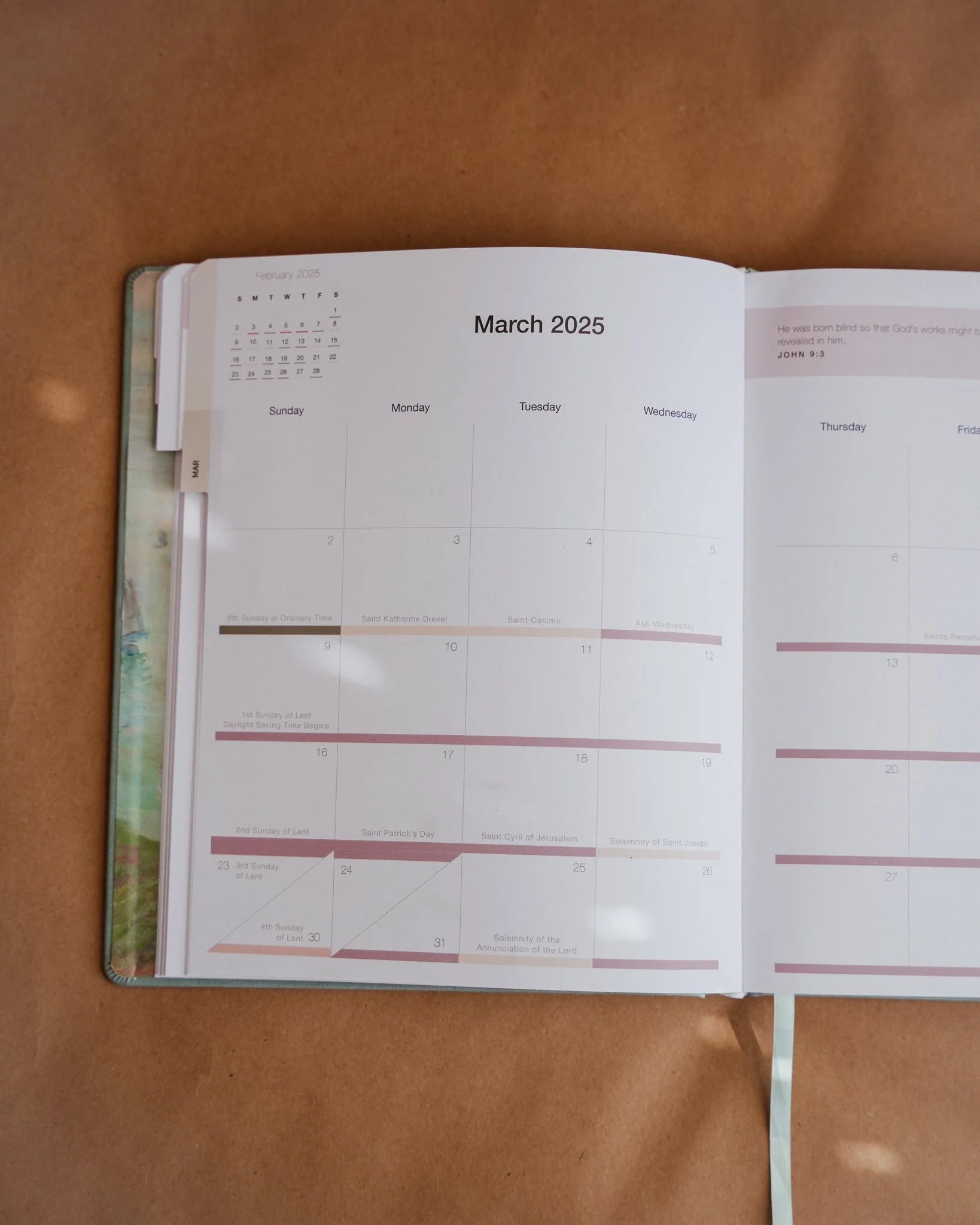 2025 Calendar Year Catholic Liturgical Planner // Big Layout - Image 12