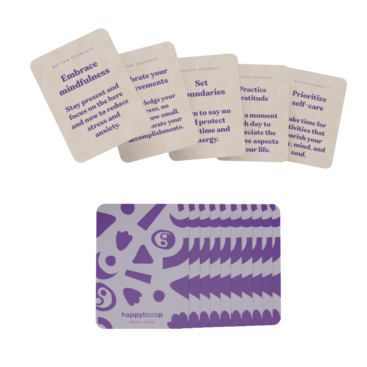 30 Days to Improve Yourself Mini Cards Deck