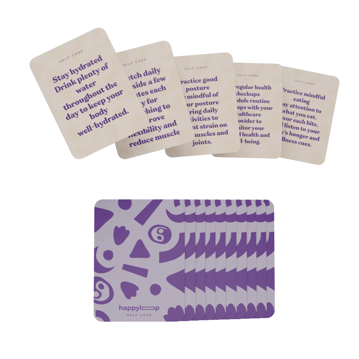 30 Days to Take Care of Your Body Mini Cards Deck