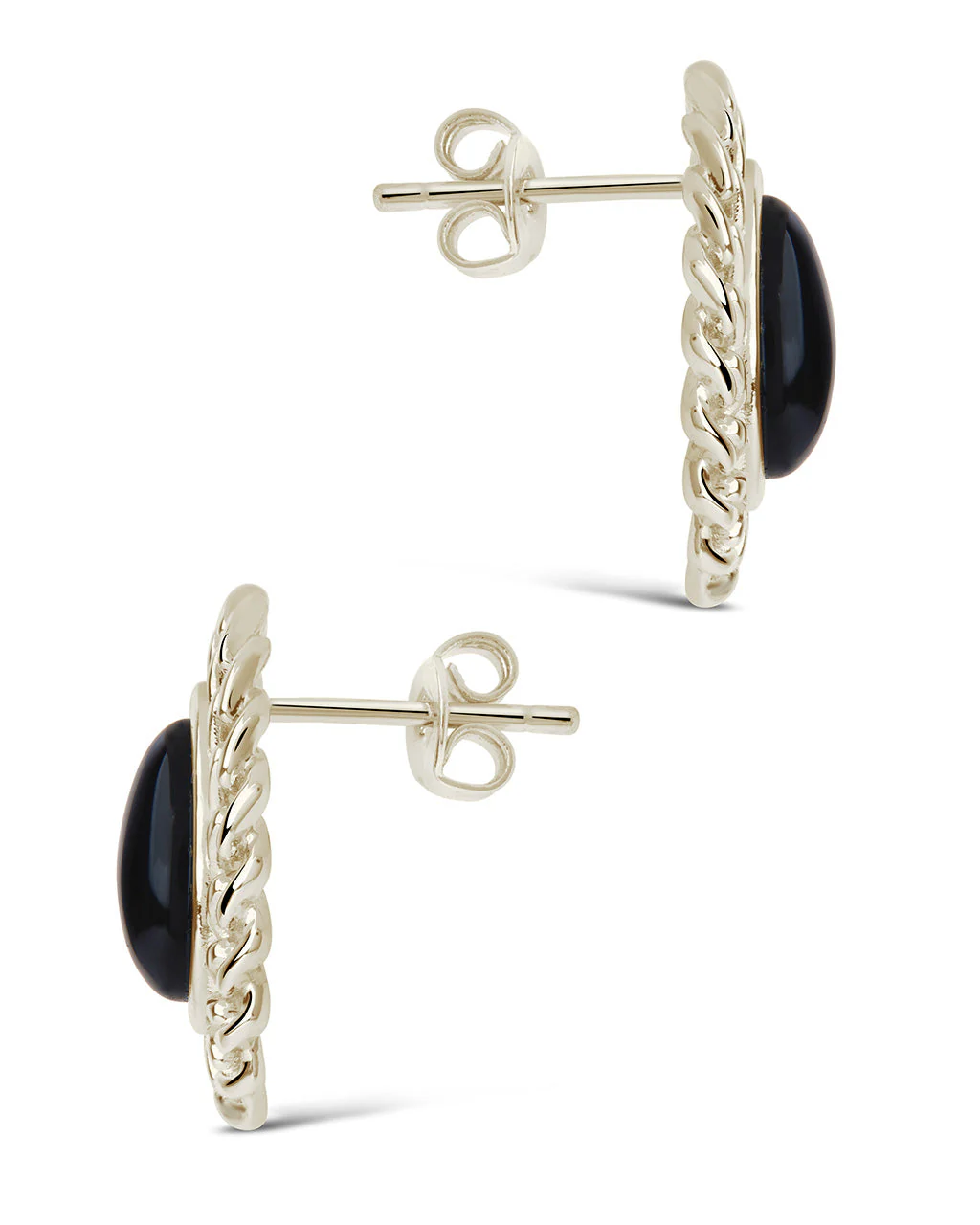 Ainsley Onyx Statement Stud Earrings - Image 7