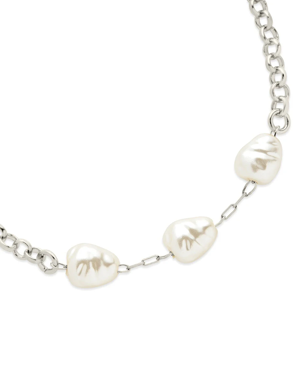 Allie Stationed Pearl Anklet - Image 7