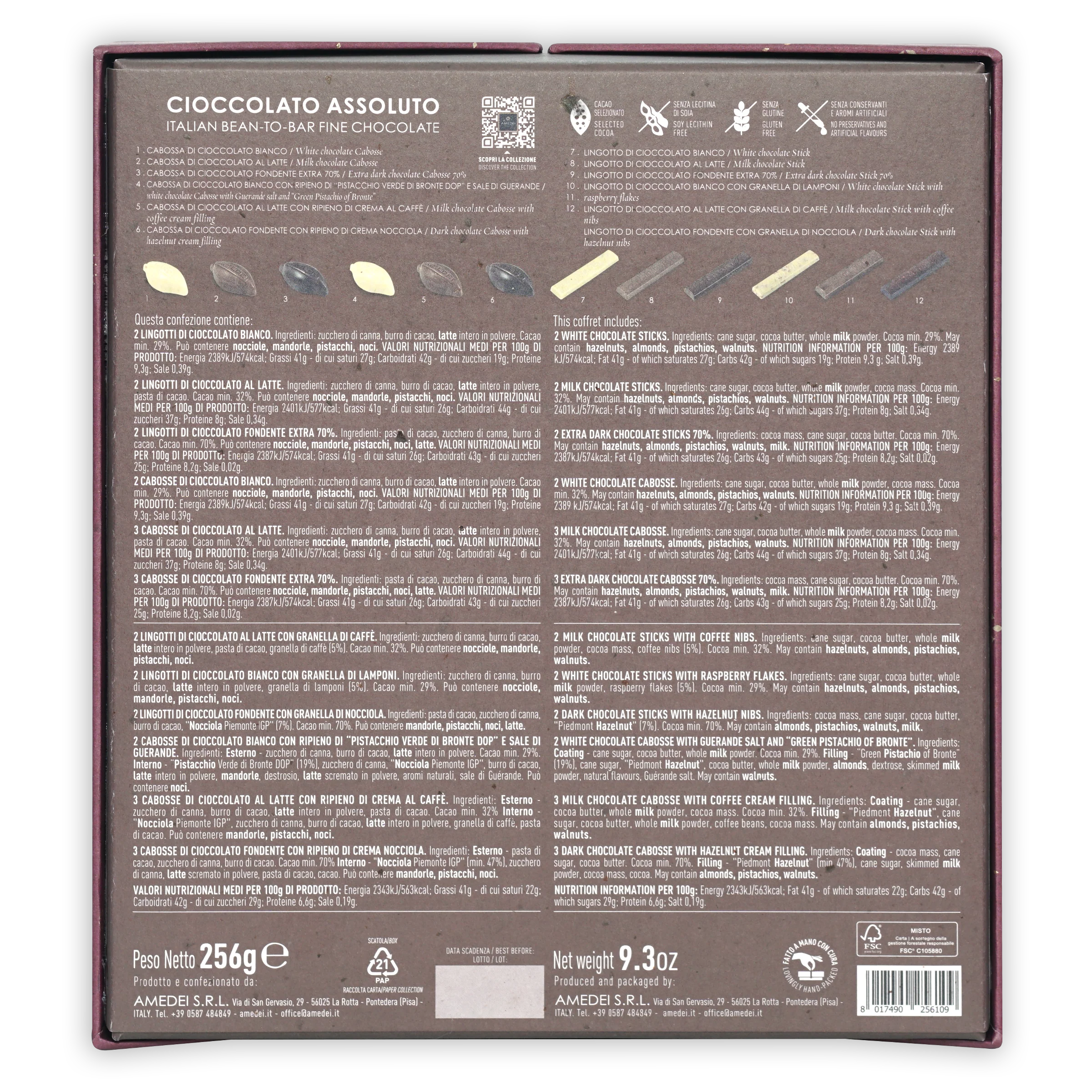 Amedei Incanto Chocolate Gift Box (28 pcs) - Image 4