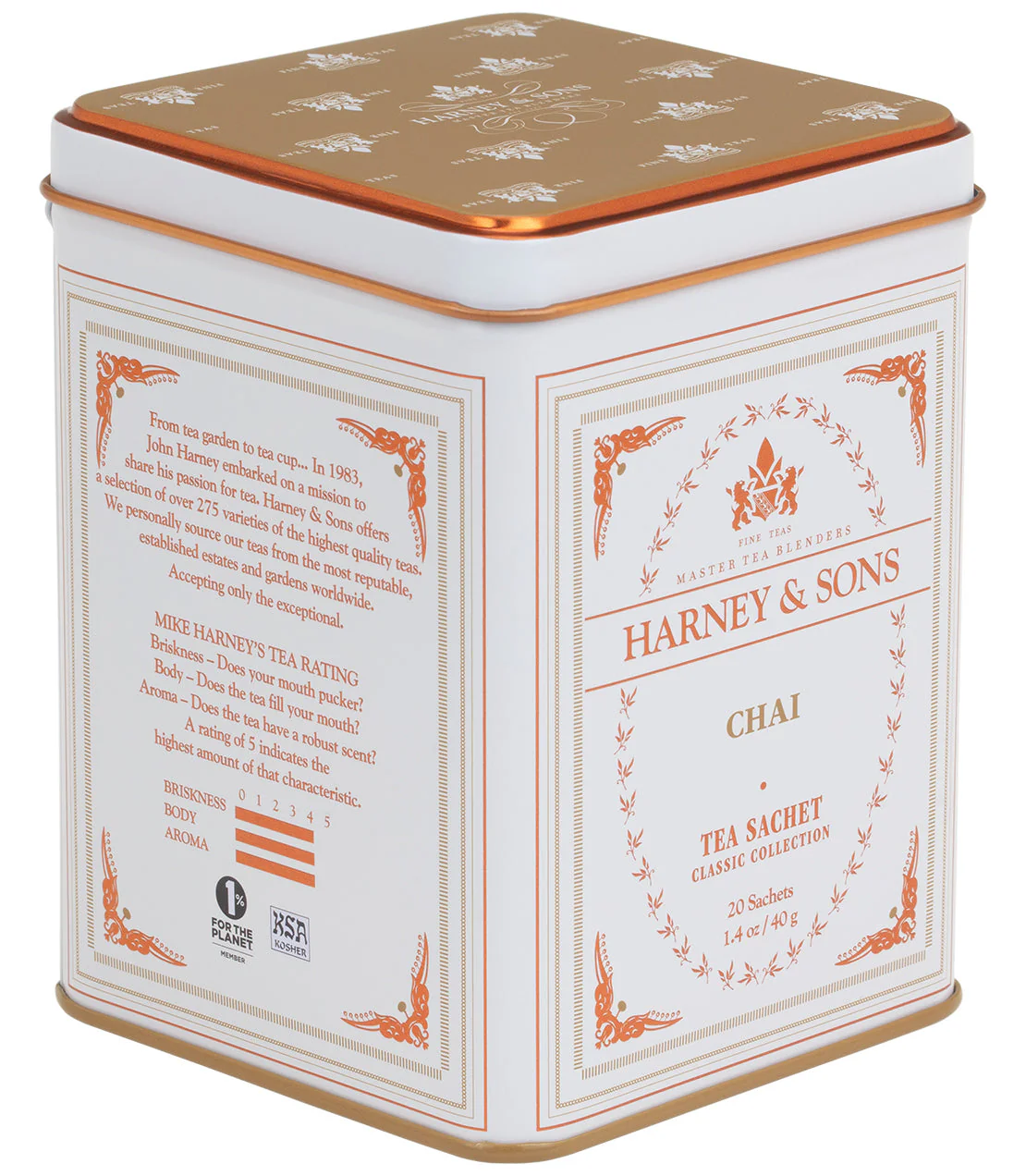 Chai, Classic Tin of 20 Sachets - Image 2