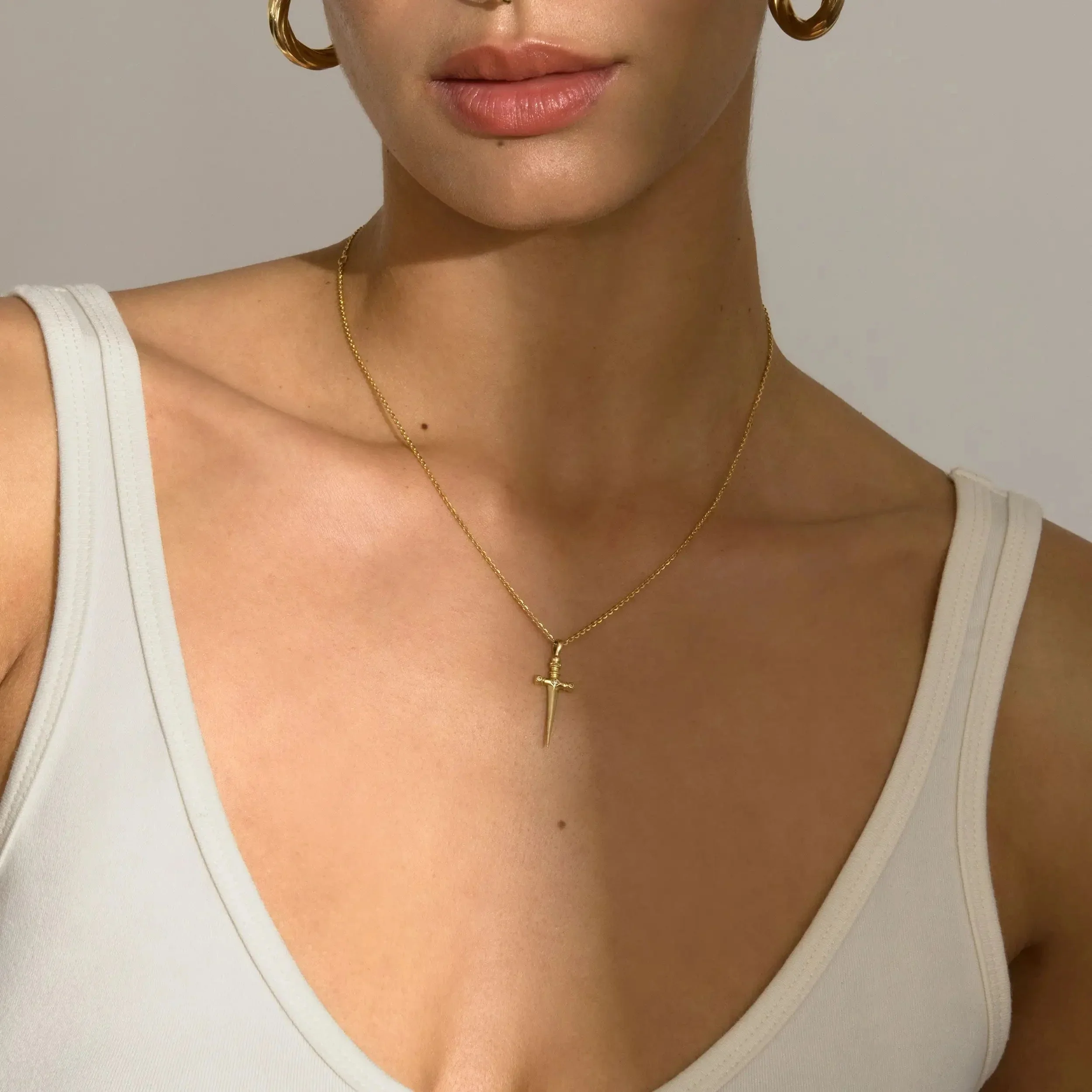 Diamond Sword Necklace - Image 2