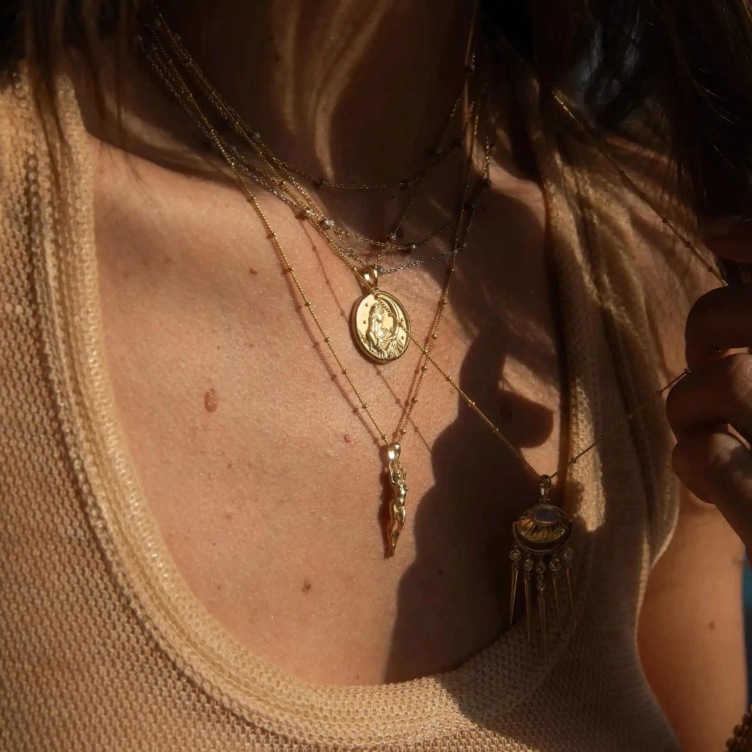 Divine Feminine Charm Necklace - Image 5