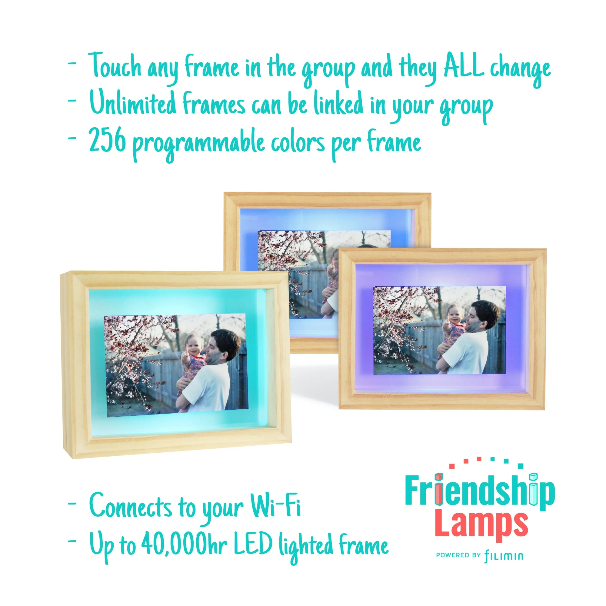 Friendship Lamp Picture Frame - Image 10