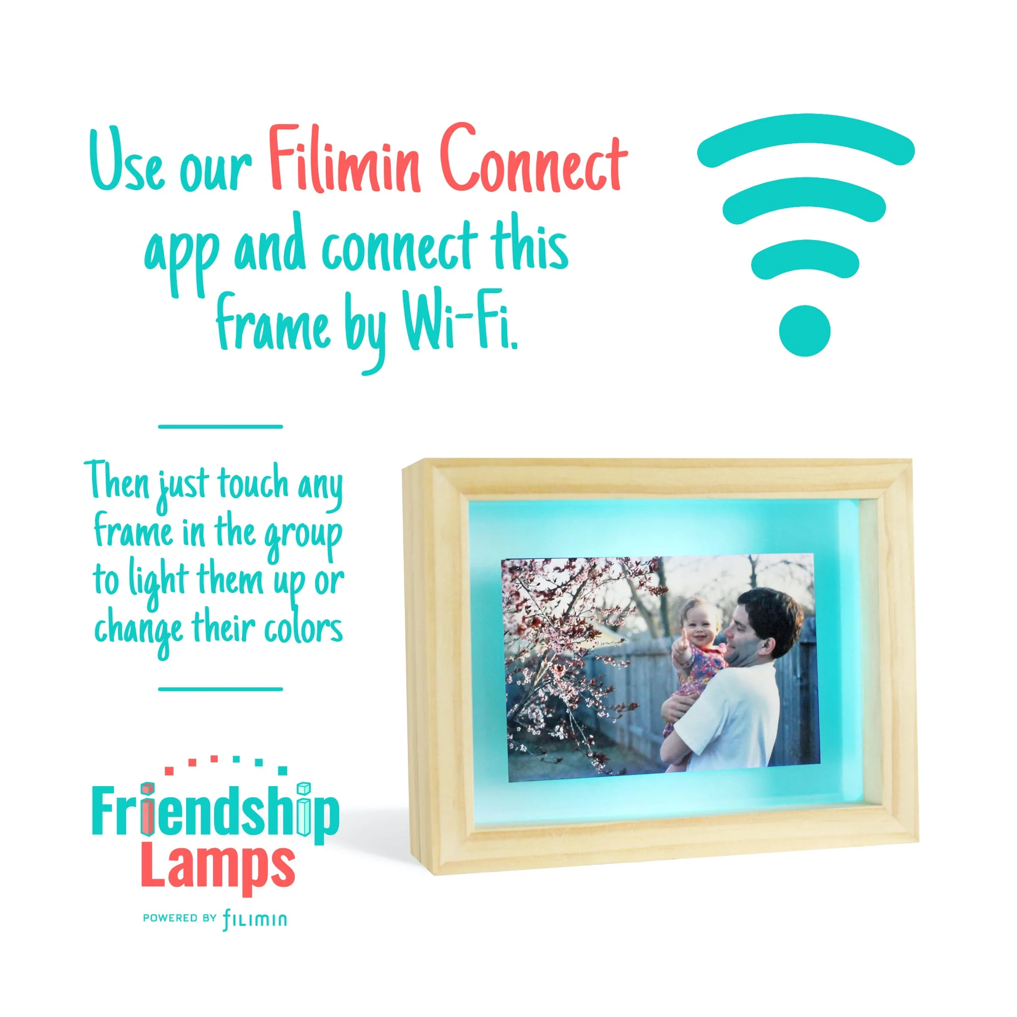 Friendship Lamp Picture Frame - Image 6