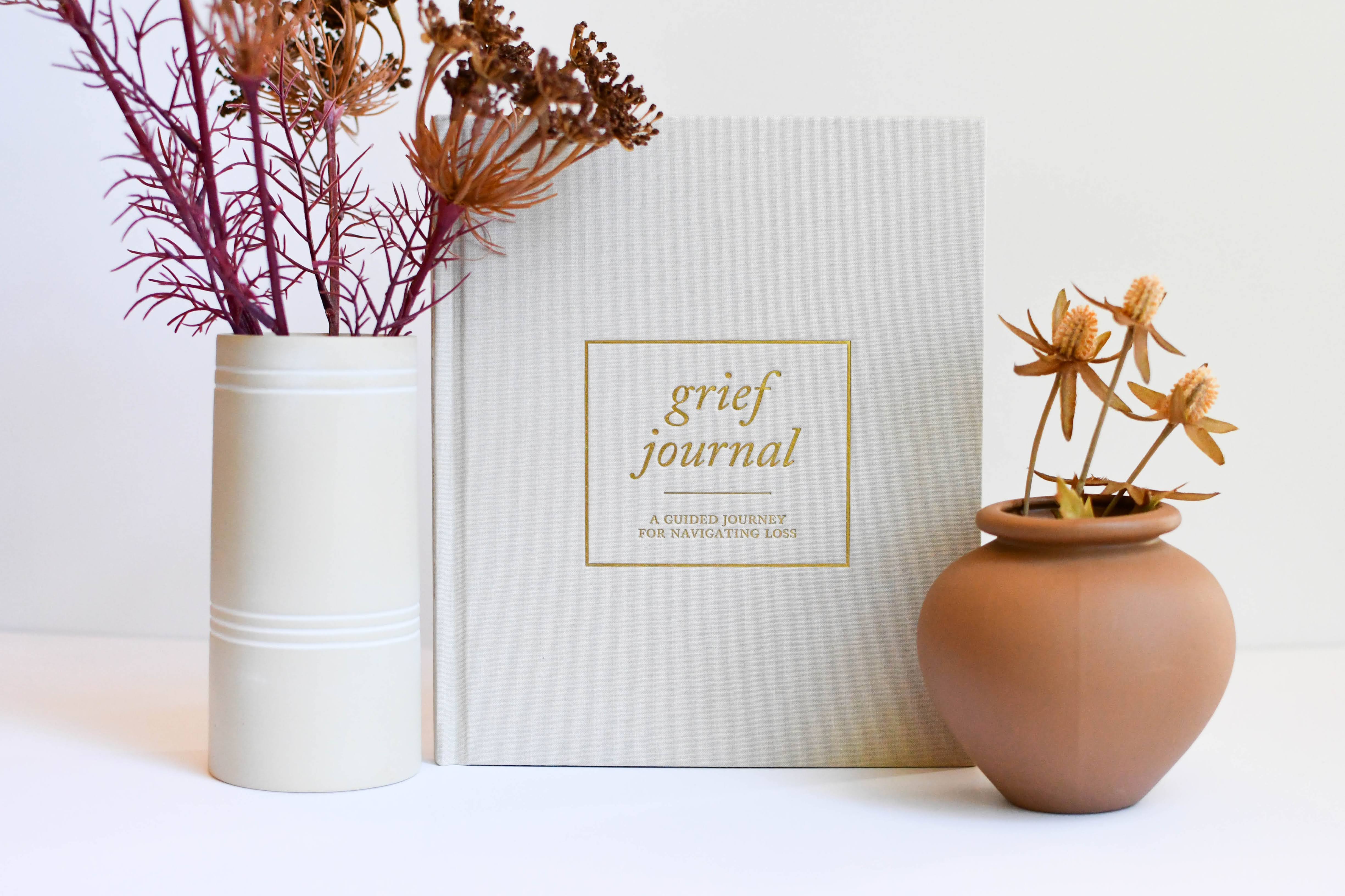 Grief Journal in Teal - Image 2