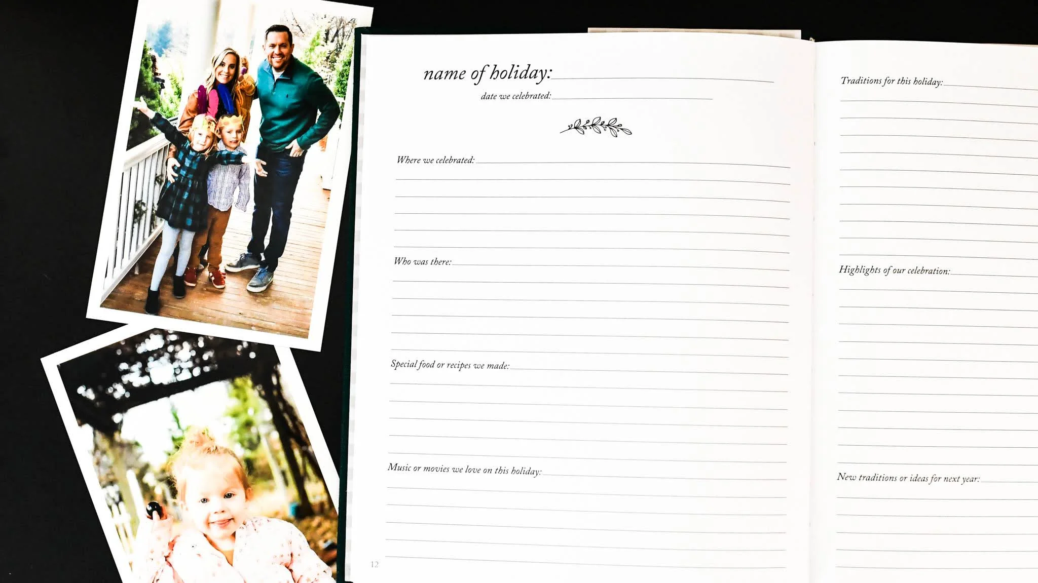 Holiday Memory Book & Family Keepsake - Image 6