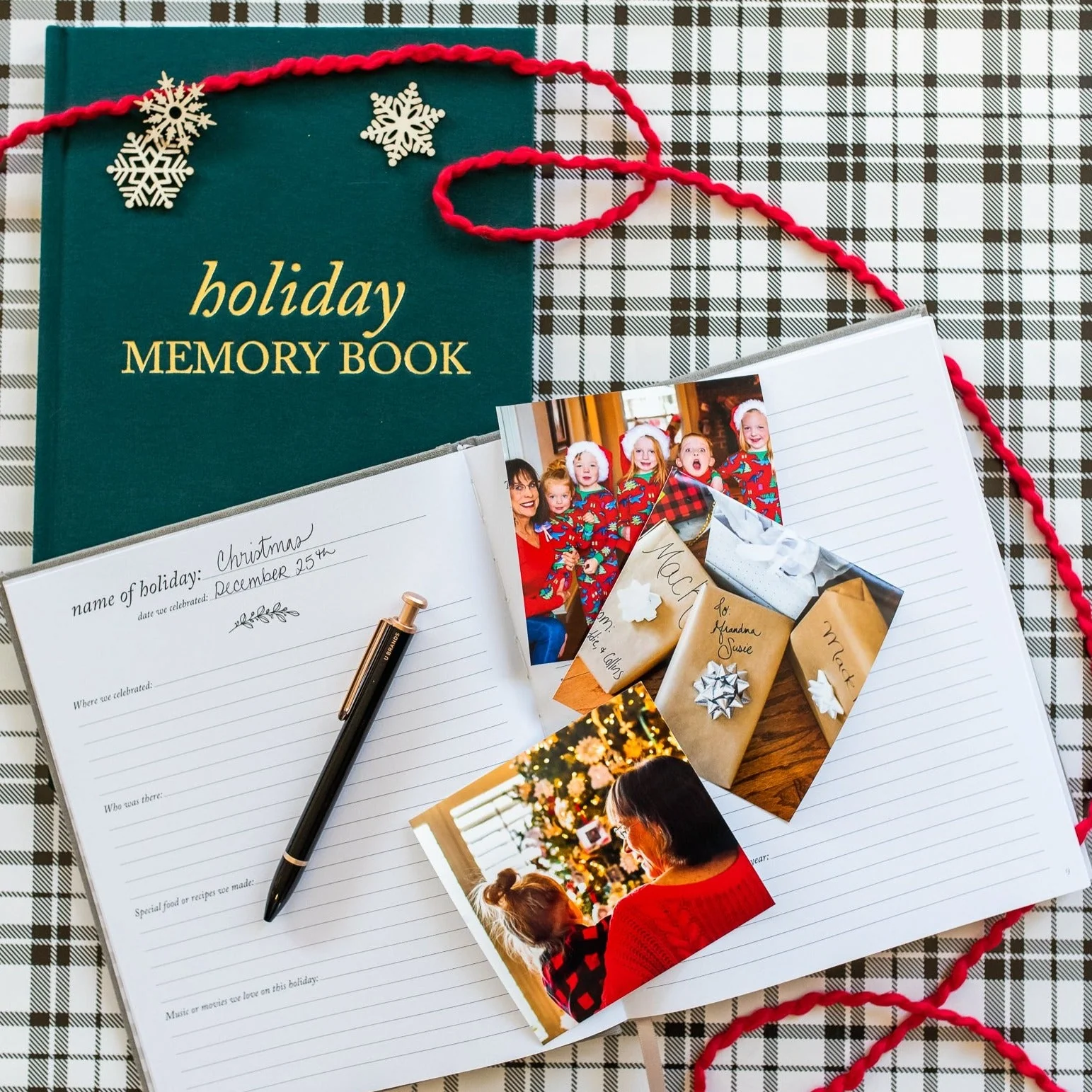 Holiday Memory Book & Family Keepsake - Image 4