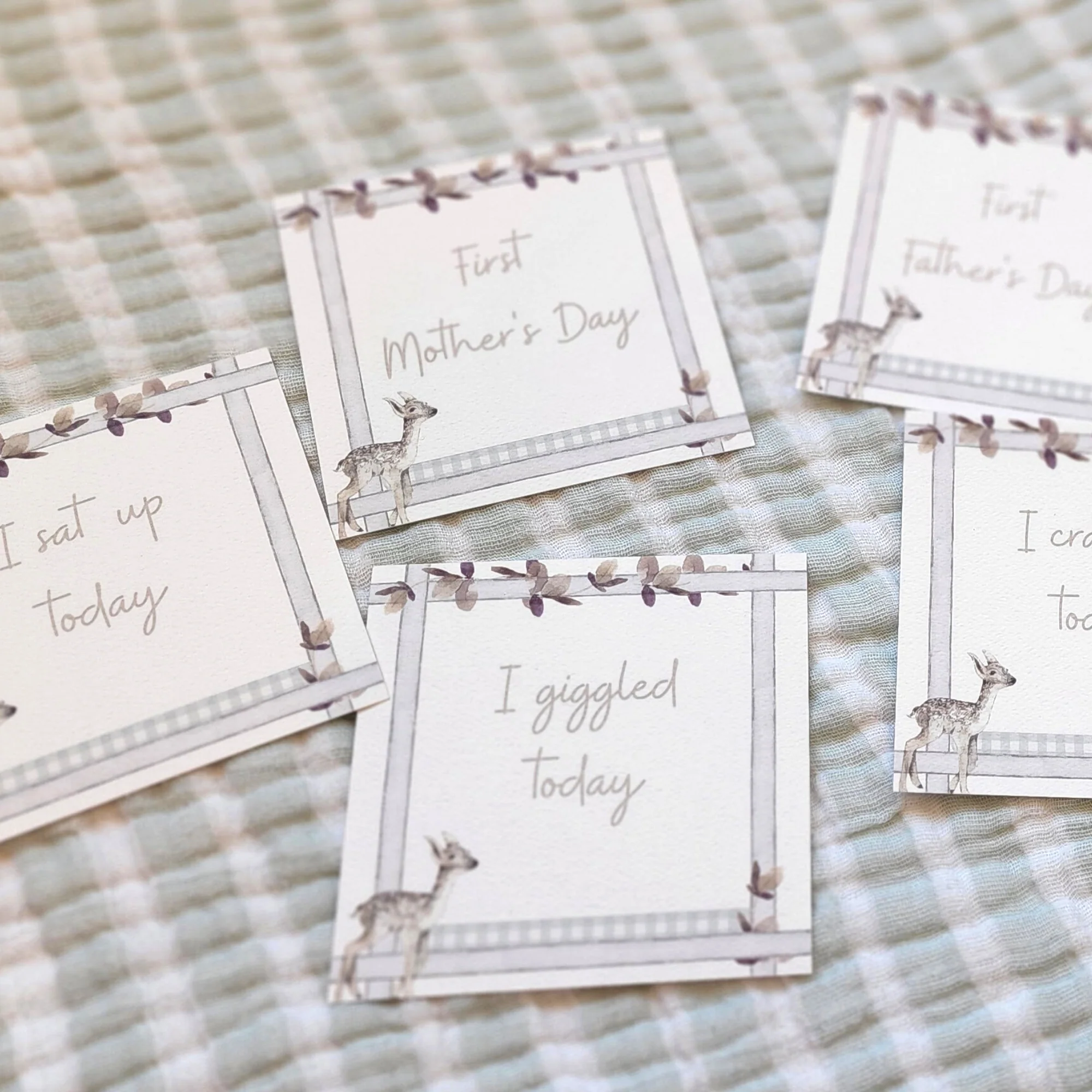 Infant Milestone + Memory Cards (0-12 months) - Image 6