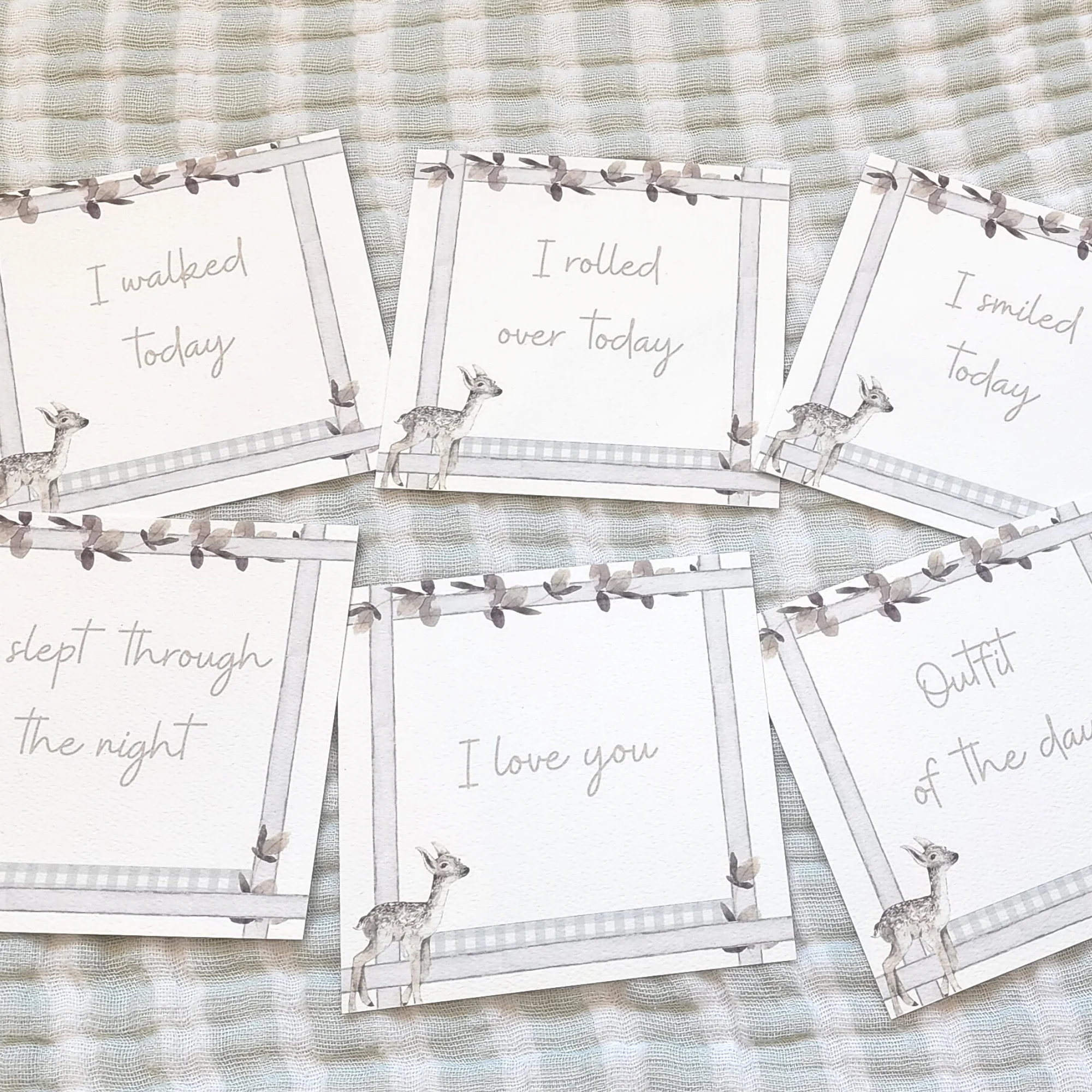 Infant Milestone + Memory Cards (0-12 months) - Image 7