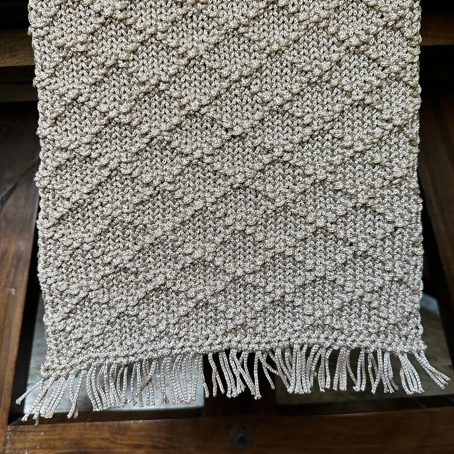 Knit Table Runner DIY Kit by Ganxxet x Little Birdie Design Studio - Image 4