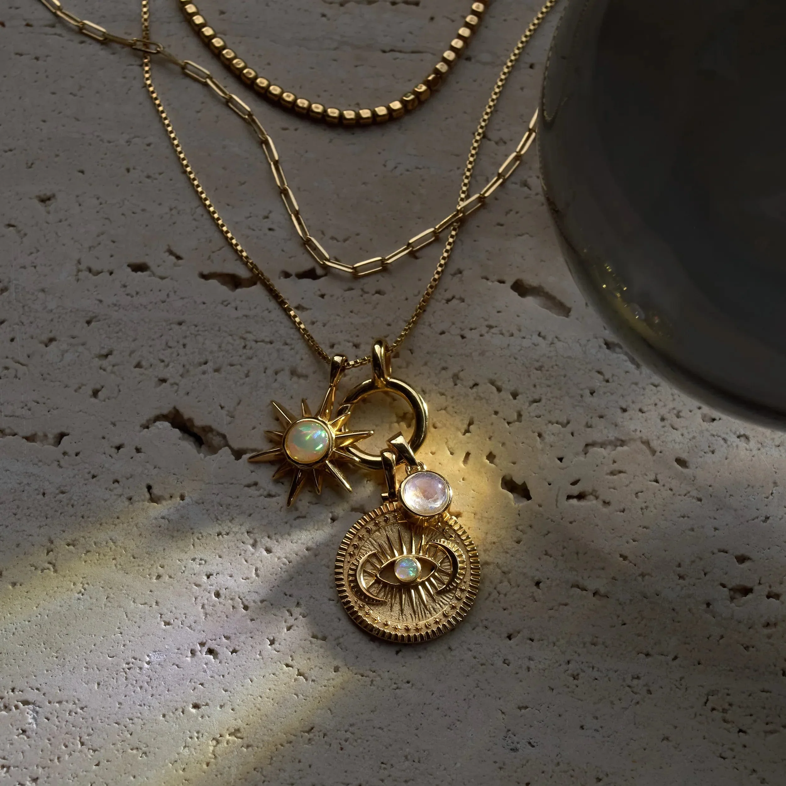 Opal Sun Necklace - Image 4