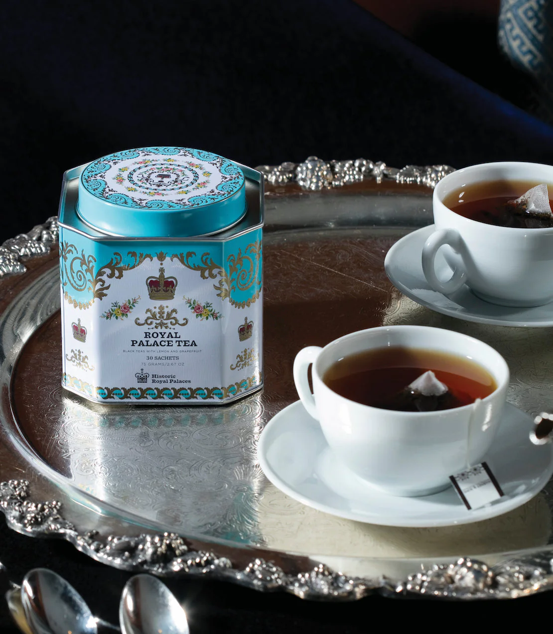 Royal Palace Tea, HRP Tin of 30 Sachets - Image 2