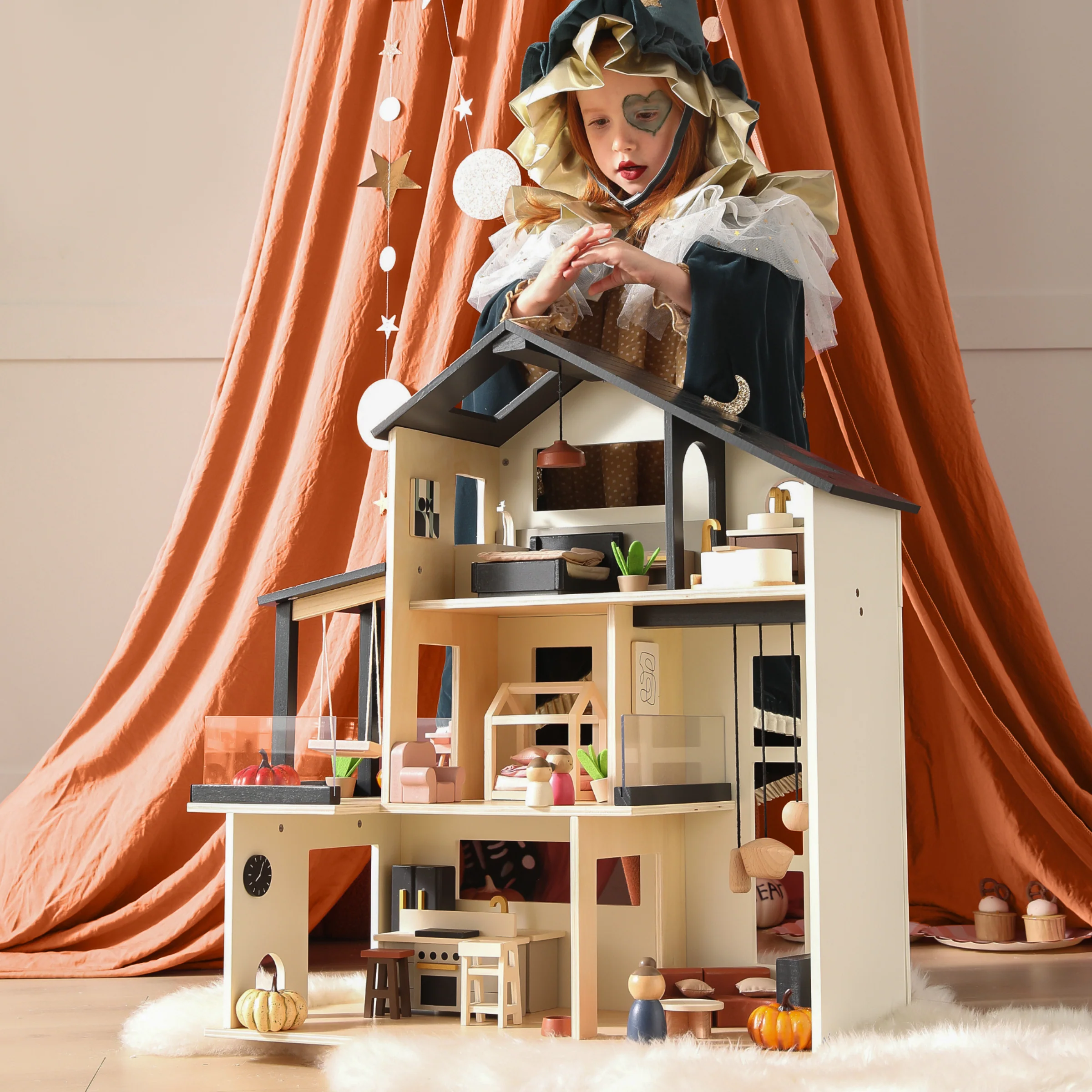 Tiny Land® Modern Family Dollhouse - Image 2