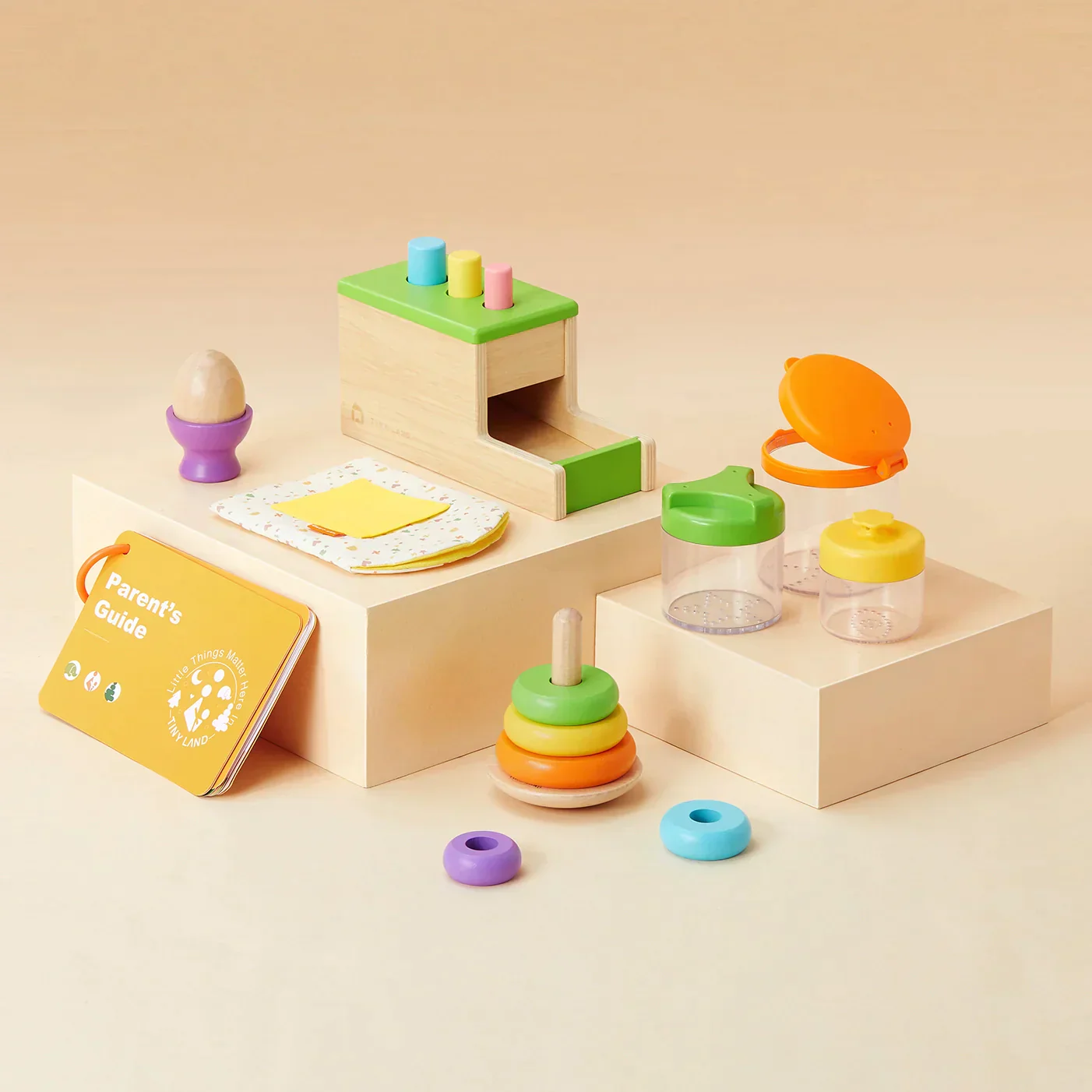 Tiny Land® Montessori Toys Set for Infants (10-12 month) - Image 4