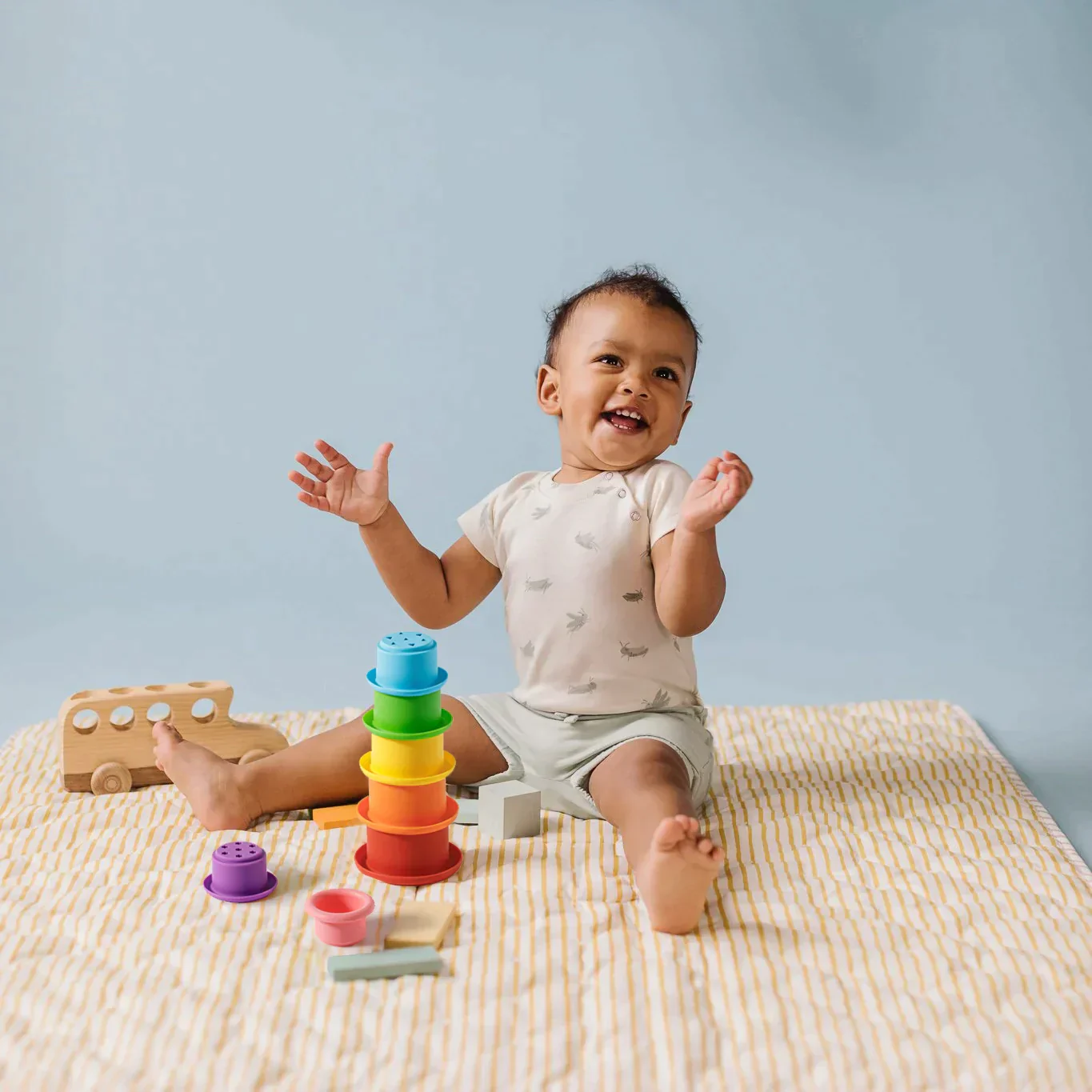Tiny Land® Montessori Toys Set for Newborns (6-9 month) - Image 6