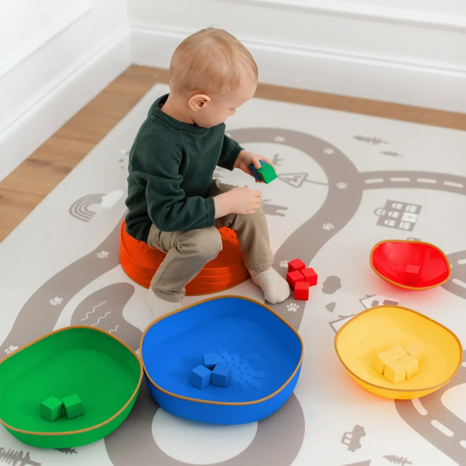 Tiny LandĀ® Stepping Stones - Rainbow Color - Image 5