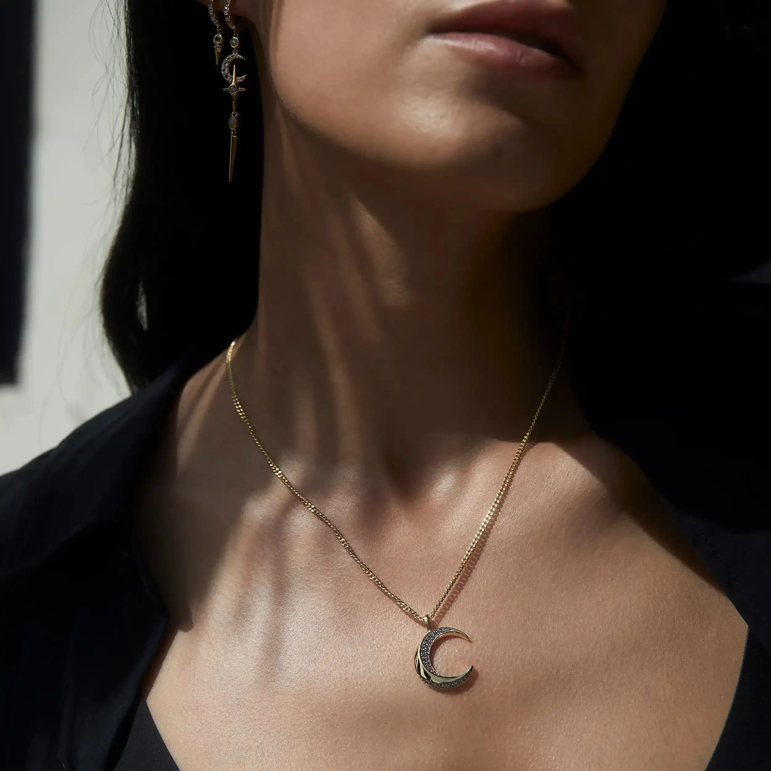 Twisted Moon Necklace - Image 2