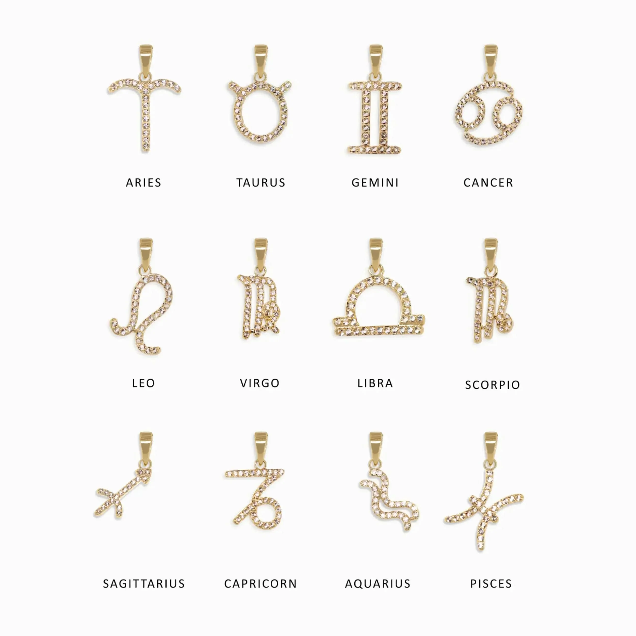 Zodiac Gemstone Necklace - Image 2