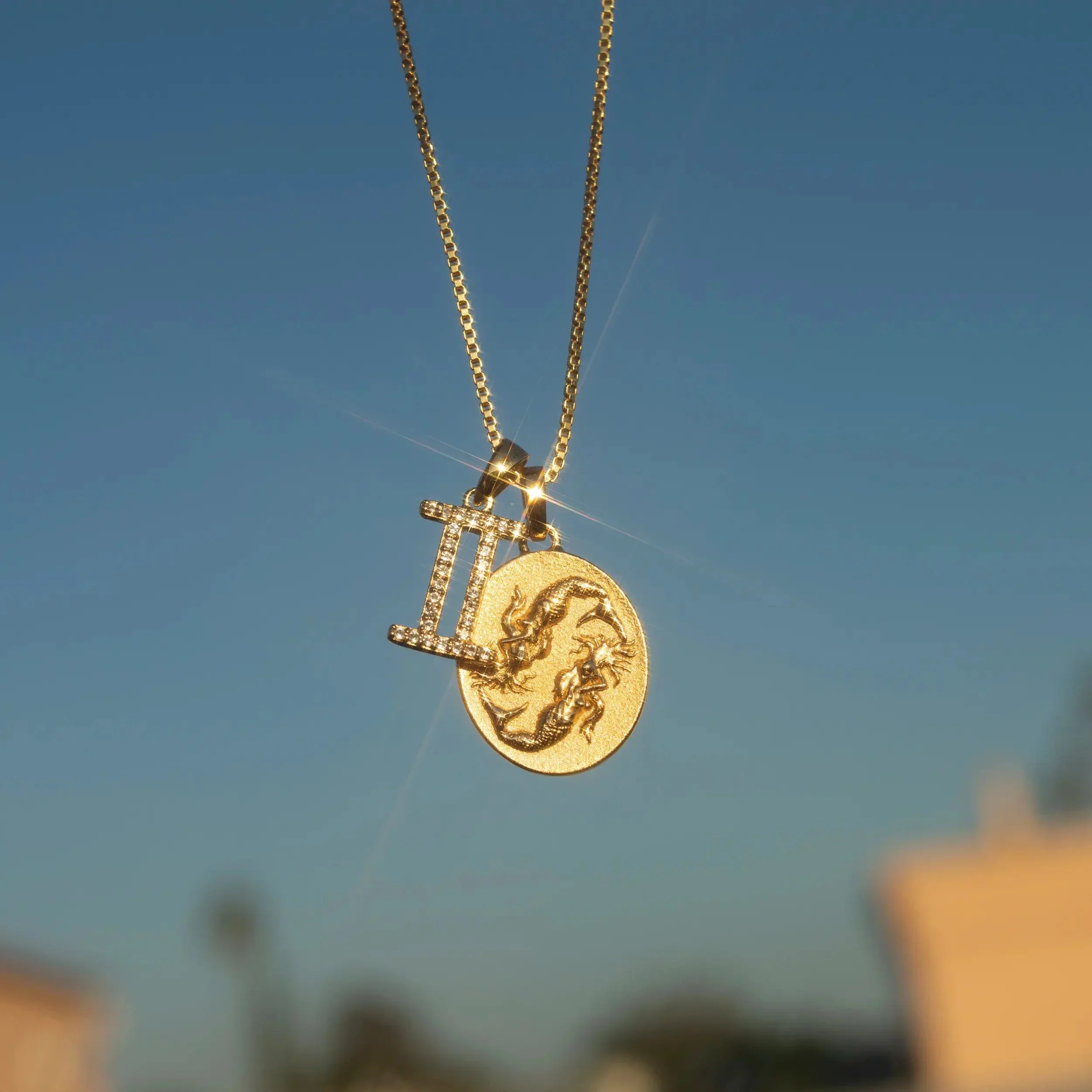 Zodiac Gemstone Necklace - Image 4