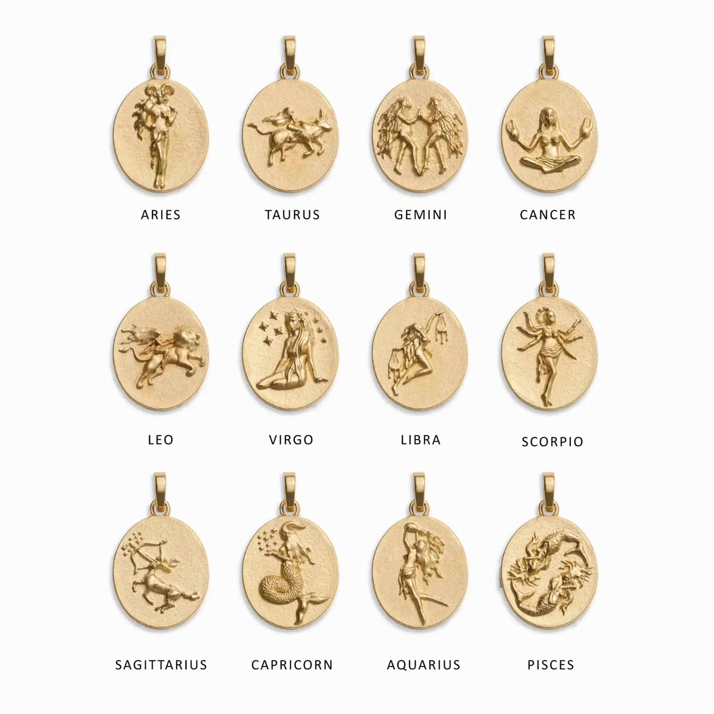 Zodiac Goddess Necklace